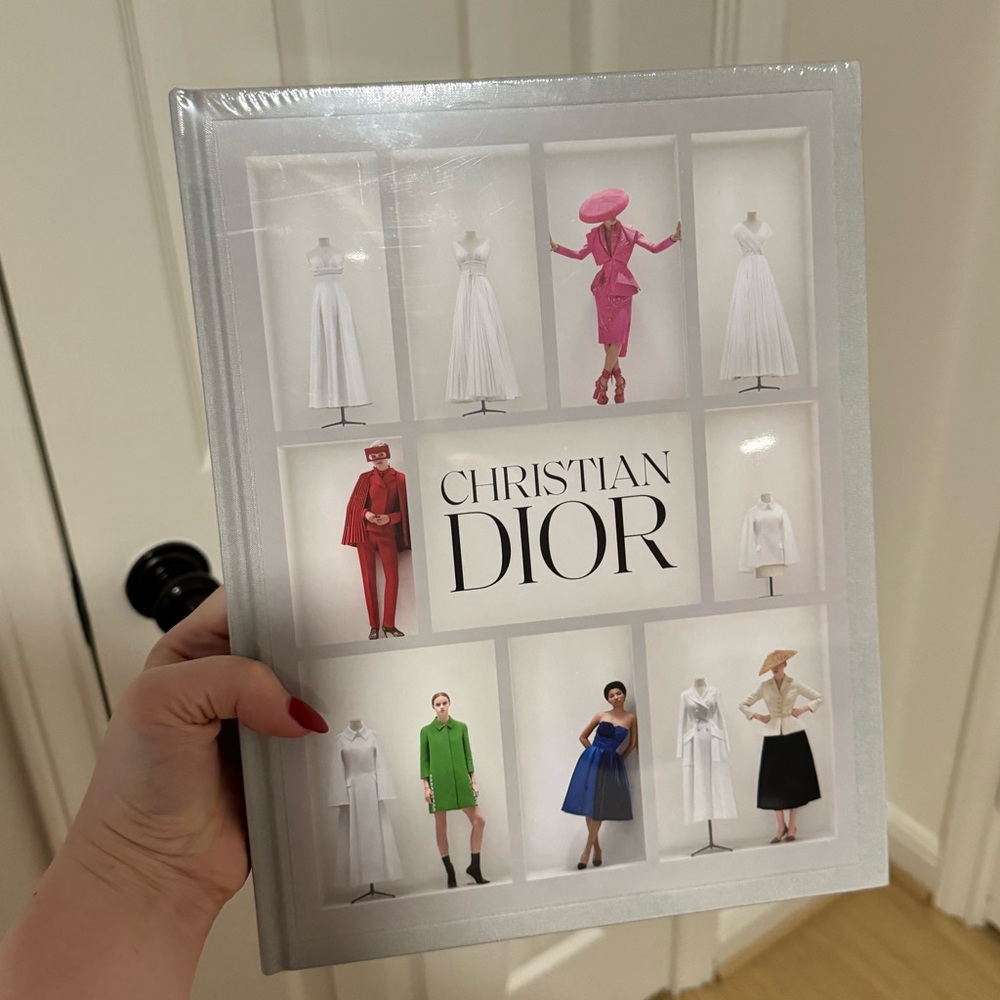 Light Grey Christian Dior Coffee Table Book